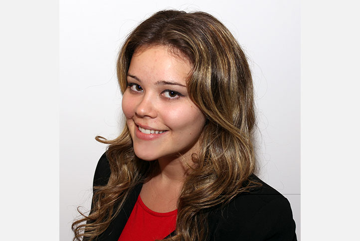 Kathleen Uske ’14. Link to her story