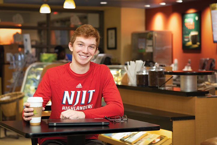 Photo of a student drinking coffee. Links to Donor-Advised Funds Photo of a student drinking coffee. Links to Donor-Advised Funds