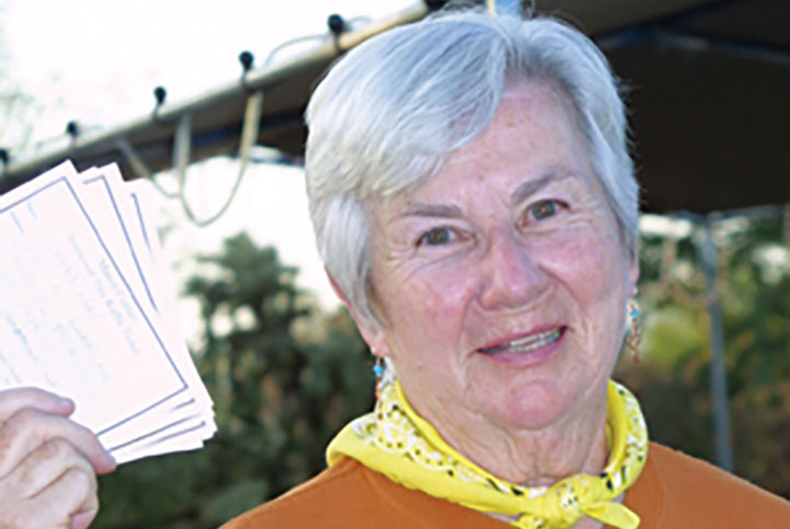 R. Cynthia Pruett ’55. Link to her story