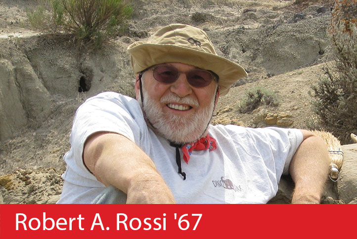 Photo of Robert A. Rossi '67. Link to Life Stage Gift Planner Over Age 65 Situations.