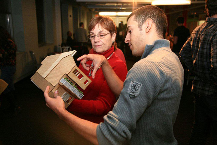 Photo of a student explaining his habitat project. Link to Gifts by Estate Note. Photo of a student explaining his habitat project. Link to Gifts by Estate Note.